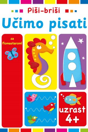 Piši - briši -učimo pisati 4+ (MA)