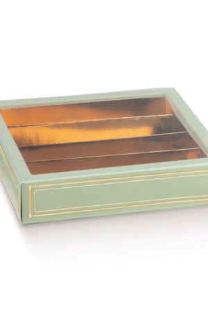 Kutija elegance verde 14,5*14,5*3,5 P 36230