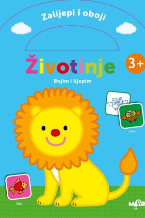 Zalijepi i oboji - Životinje