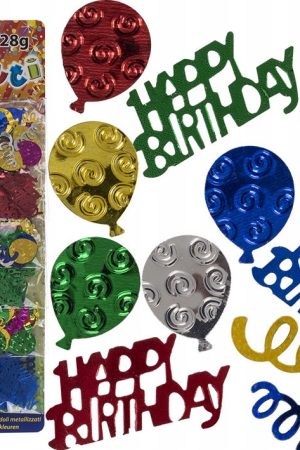 Konfeti rođendanski, višebojni, 181033