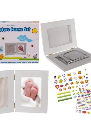 Ram dupli - otisak bebinog stopala, 17,5x12 cm, 94/2256