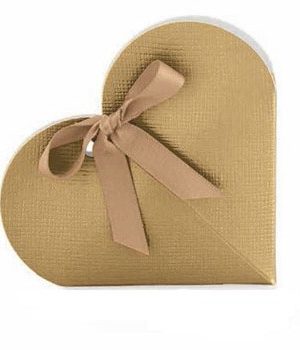 Kutija srce zlatna 6,5x1,5 1104 FS