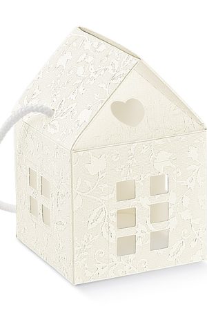 Kutija kuća harmony bianco 12X12X11 17662 FLO