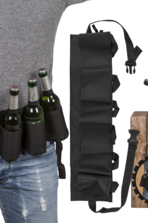 Pojas za pivo sa otvaračem, 123 cm, 93/2096