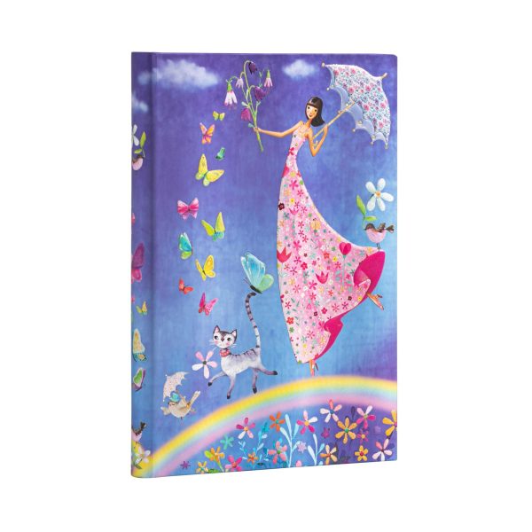 Rokovnik Spring Rainbow Midi Lined