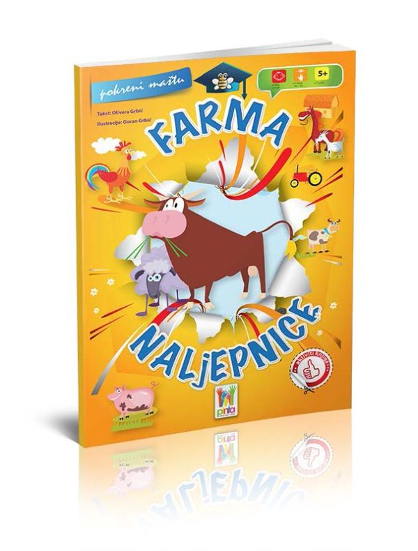 Pokreni maštu sa naljepnicama - Farma (PI)