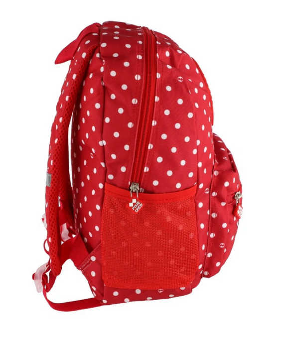 Ruksak Pixie PXB-18-87 crveni sa bijelim tufnama - Image 5
