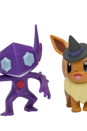 Pokemon figurica Battle Figure 2PK - HALLOWEEN EEVEE AND SABLEYE W1