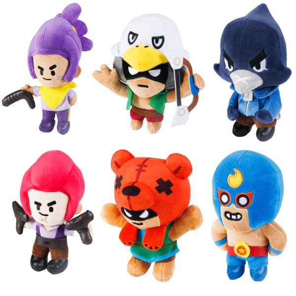 BRAWL STARS - S1 PLIŠANA IGRAČKA PLUSHIES 16 cm