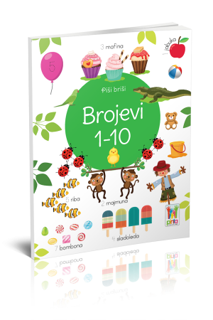 Piši briši - Brojevi 1-10 (PI)