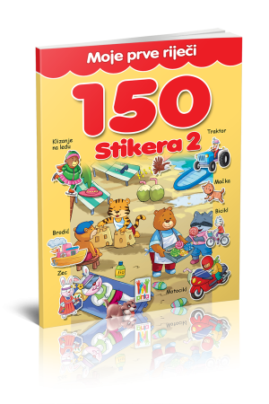 Prve riječi-150 stikera-žuta (PI)