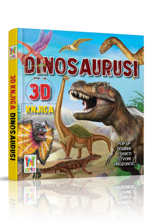 3D knjiga - Dinosaurusi (PI)