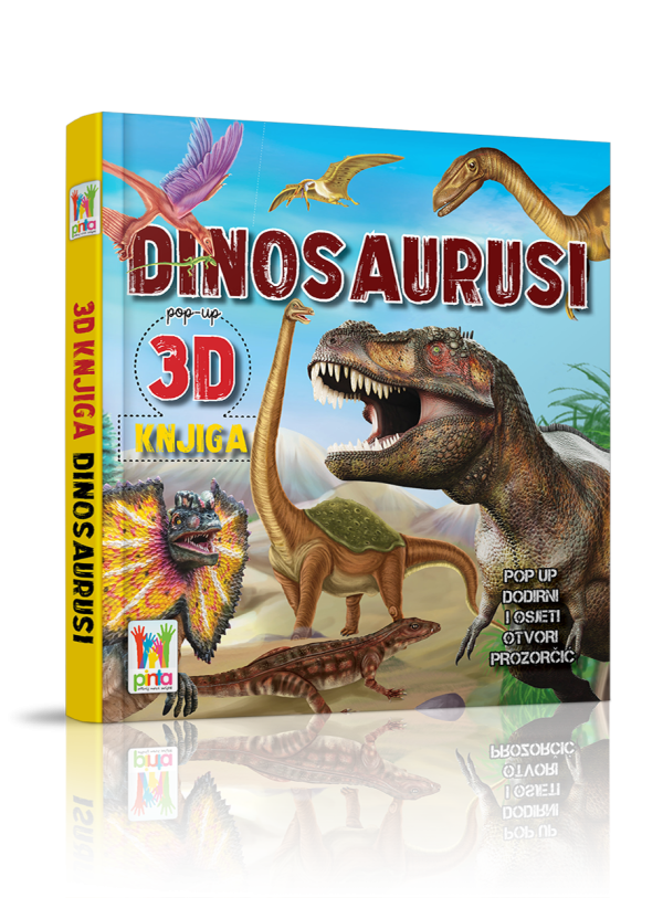 3D knjiga - Dinosaurusi (PI)