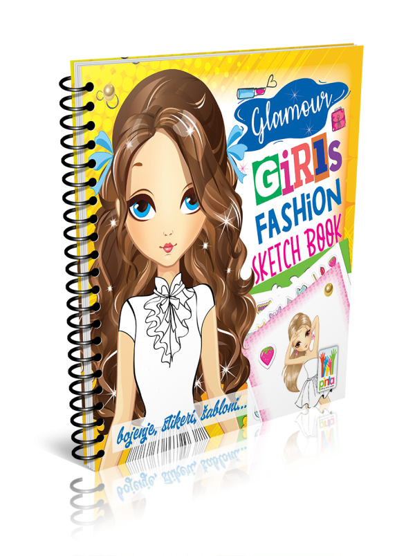Glamour Girls Fashion - Sketch Book (PI)