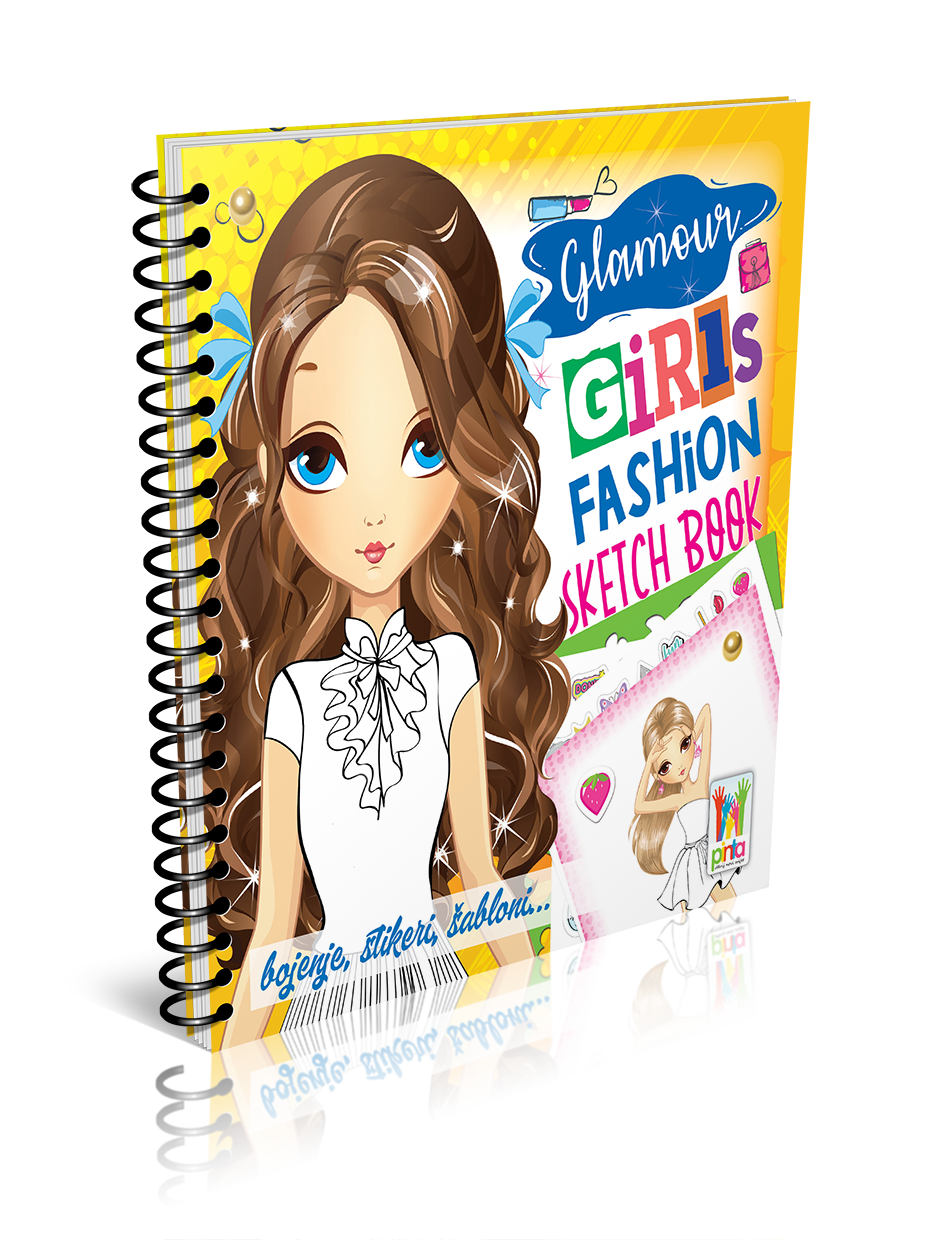 Glamour Girls Fashion - Sketch Book (PI)