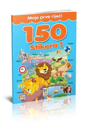 Prve riječi-150 stikera-plava (PI)