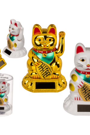 Mačka (solarna) koja maše, 8 cm, 57/9731